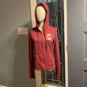 Pink Victoria’s Secret hoodie